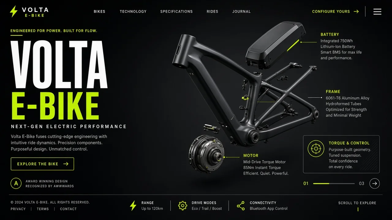 VOLTA — mock del concept
