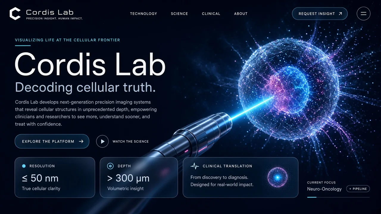 cordis lab — mock del concept